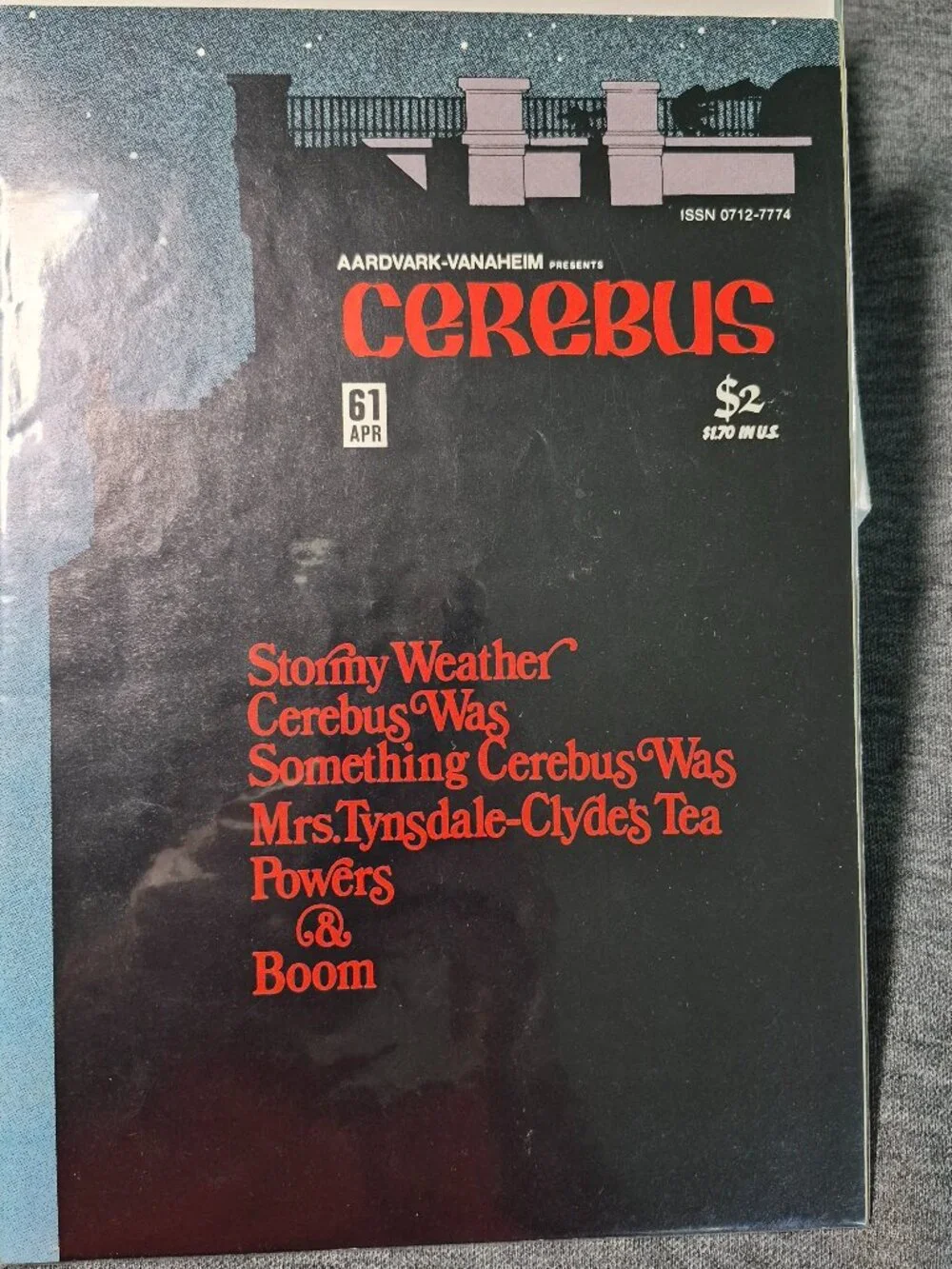 Cerebus the Aardvark Comics #60-69 Lot – Mid-1980s Dave Sim Graphic Novels  PMA